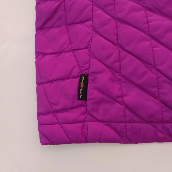 The North Face CSG4 Youth Girl's Size L (14/16) Purple Thermoball Puffer Jacket - Picture 16 of 16
